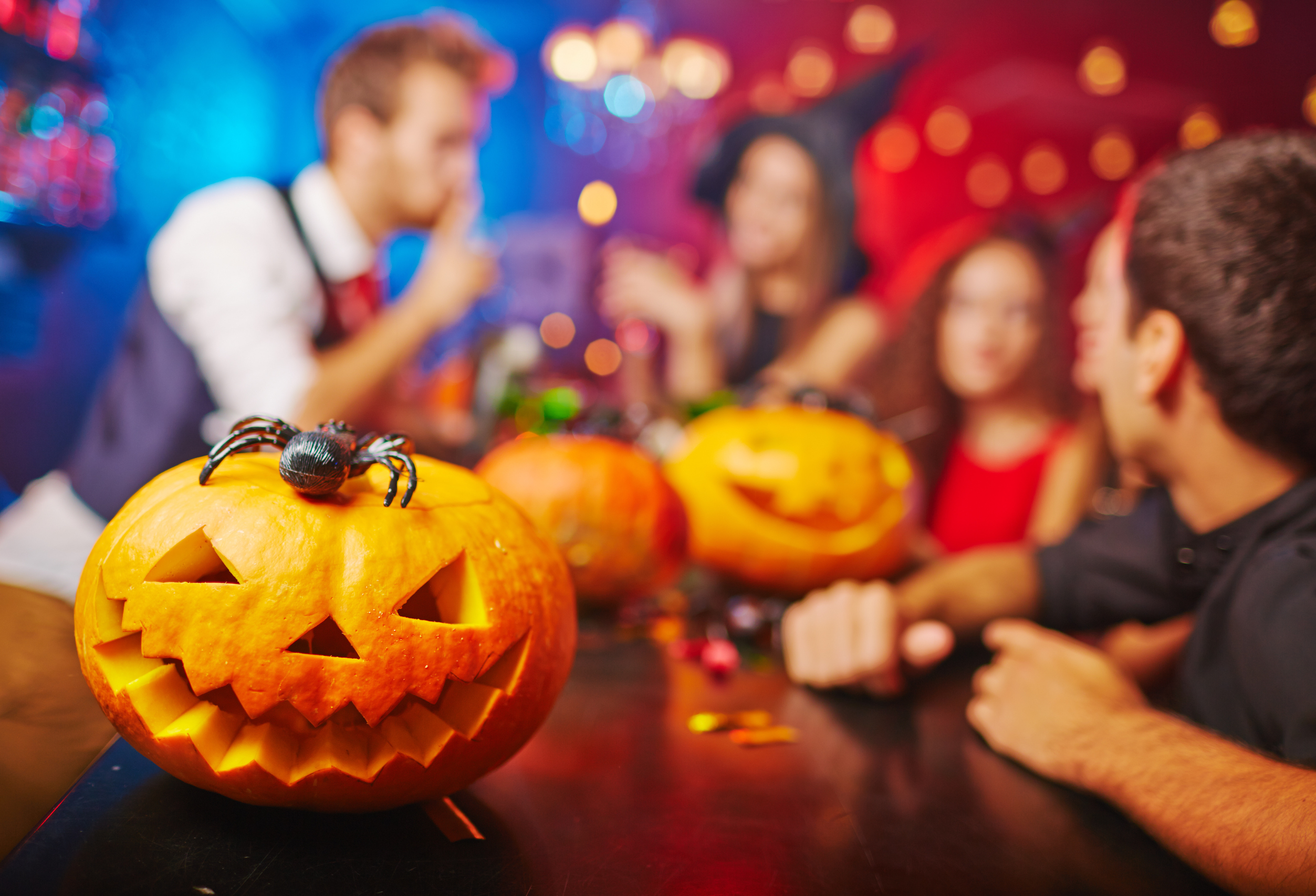 Halloween Activities for Adults Pumpkin on Bar
