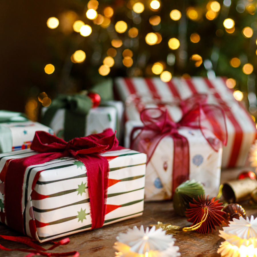 Christmas Decor at Billesley Manor